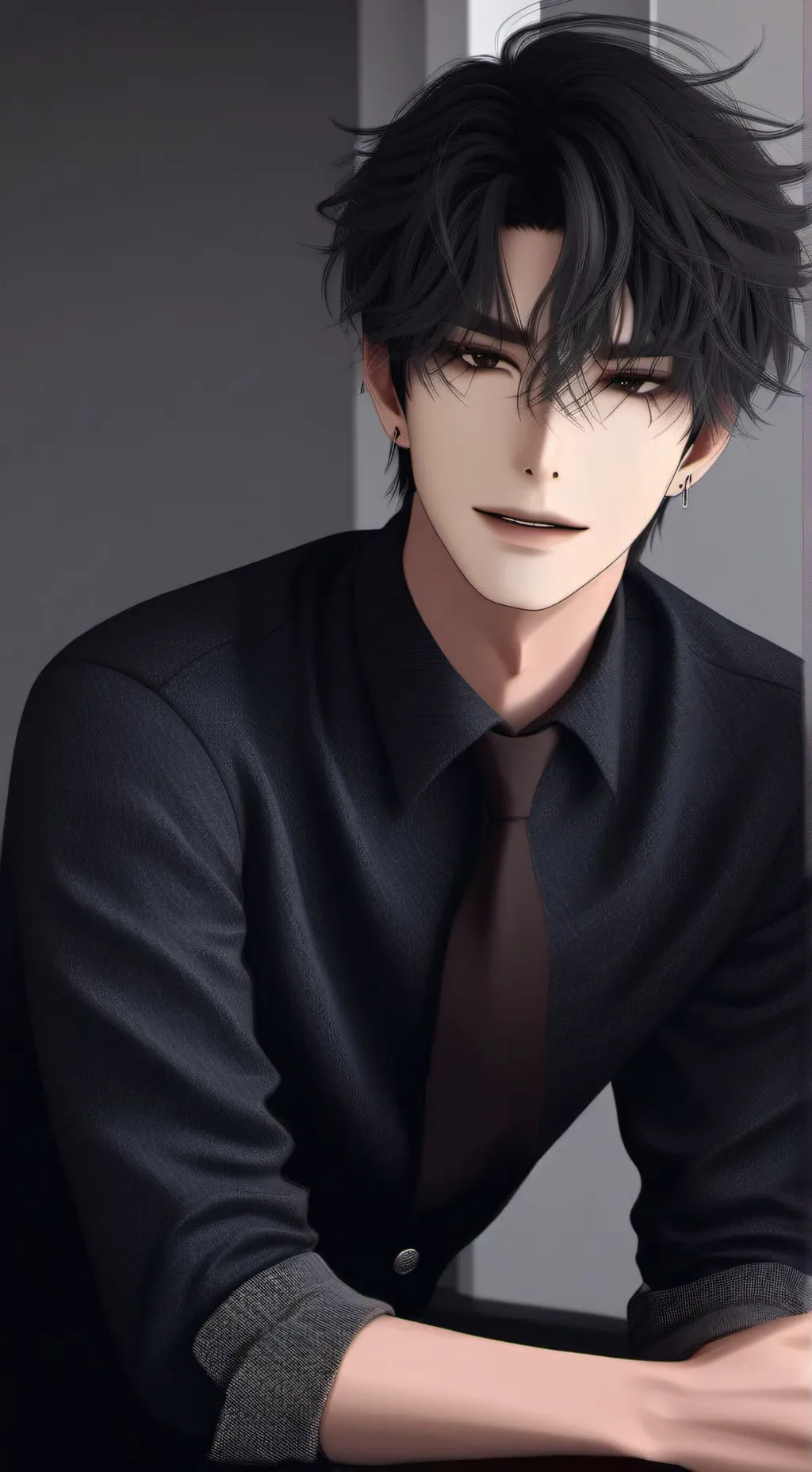 ai character: Mizuki  background