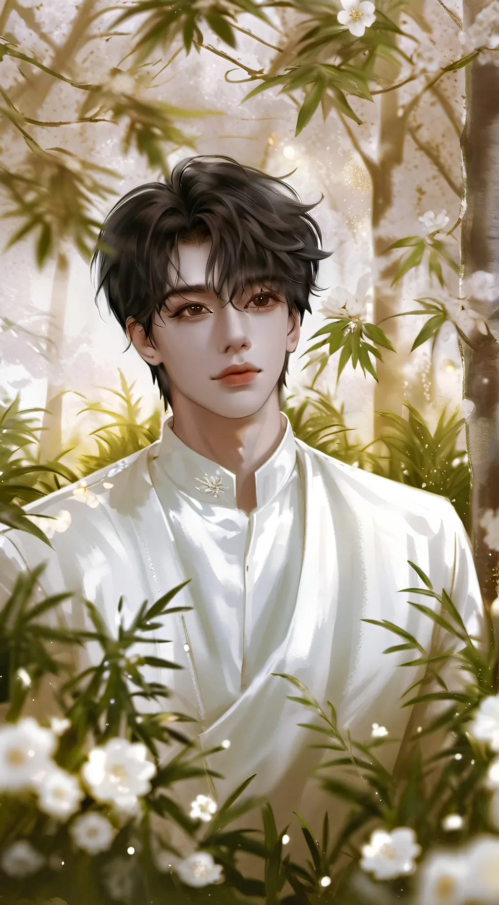 ai character: hyunjin background