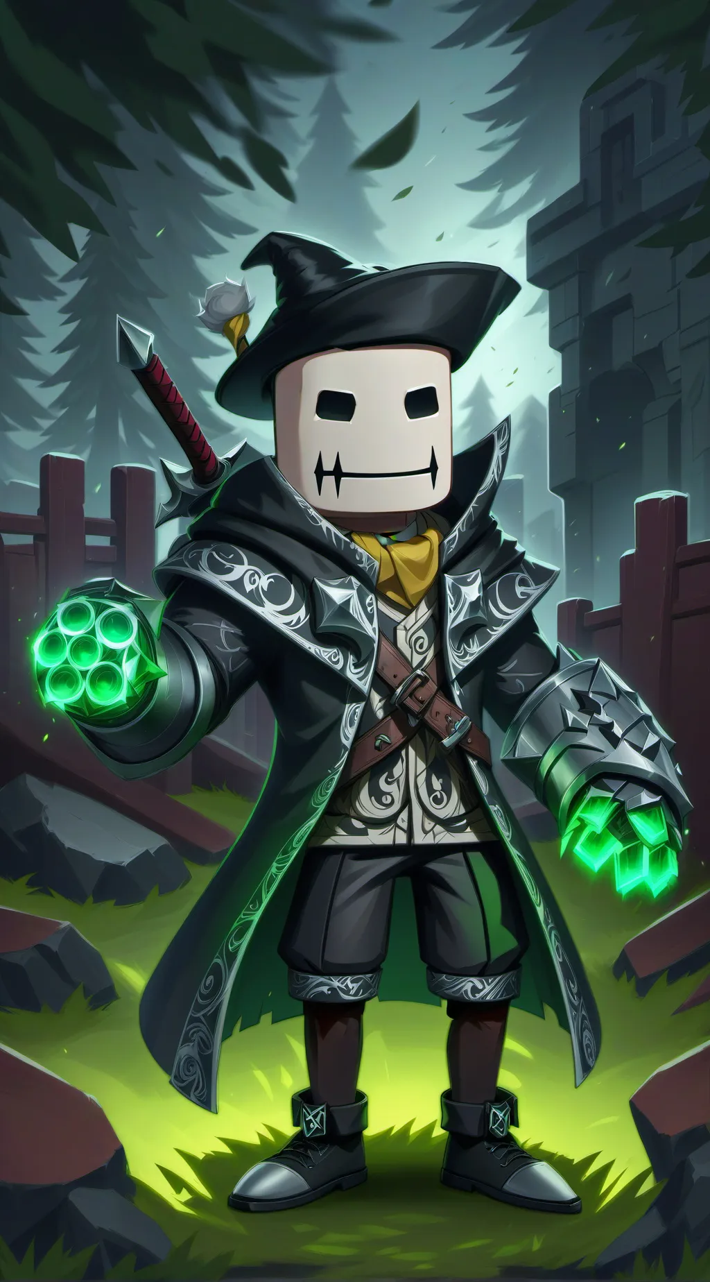 ai character: Roblox gc background