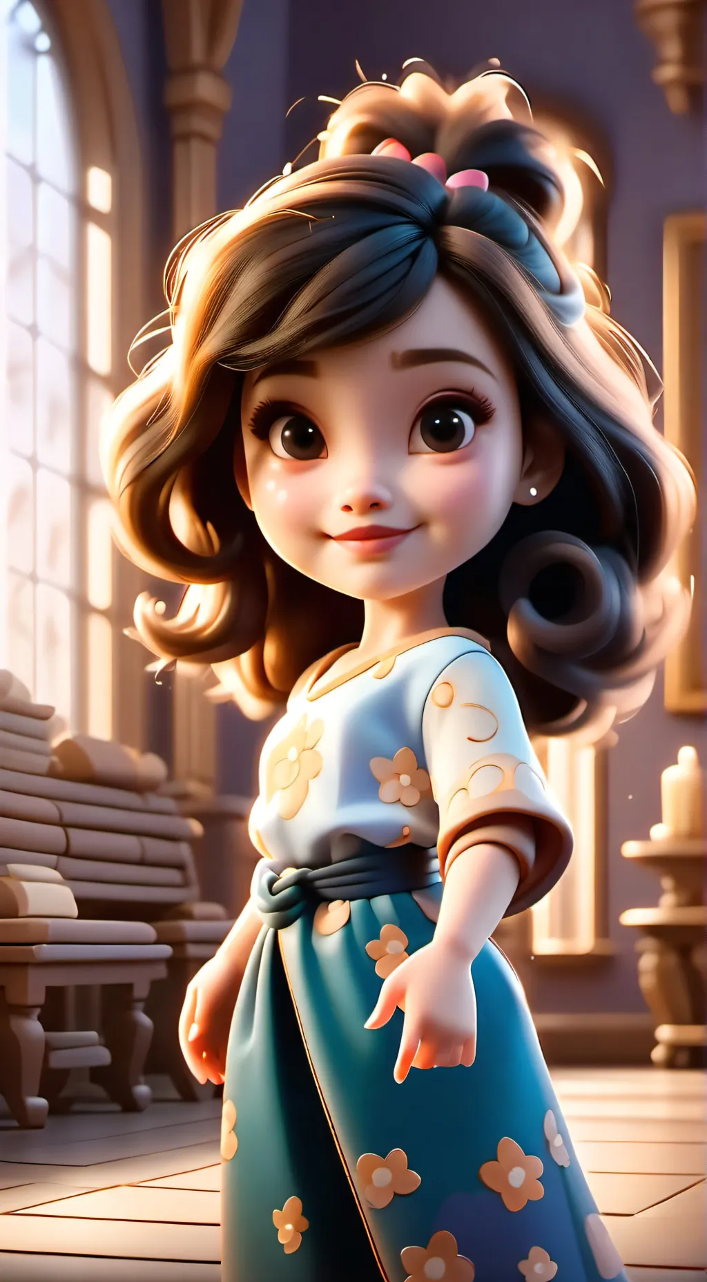 ai character: daycare background