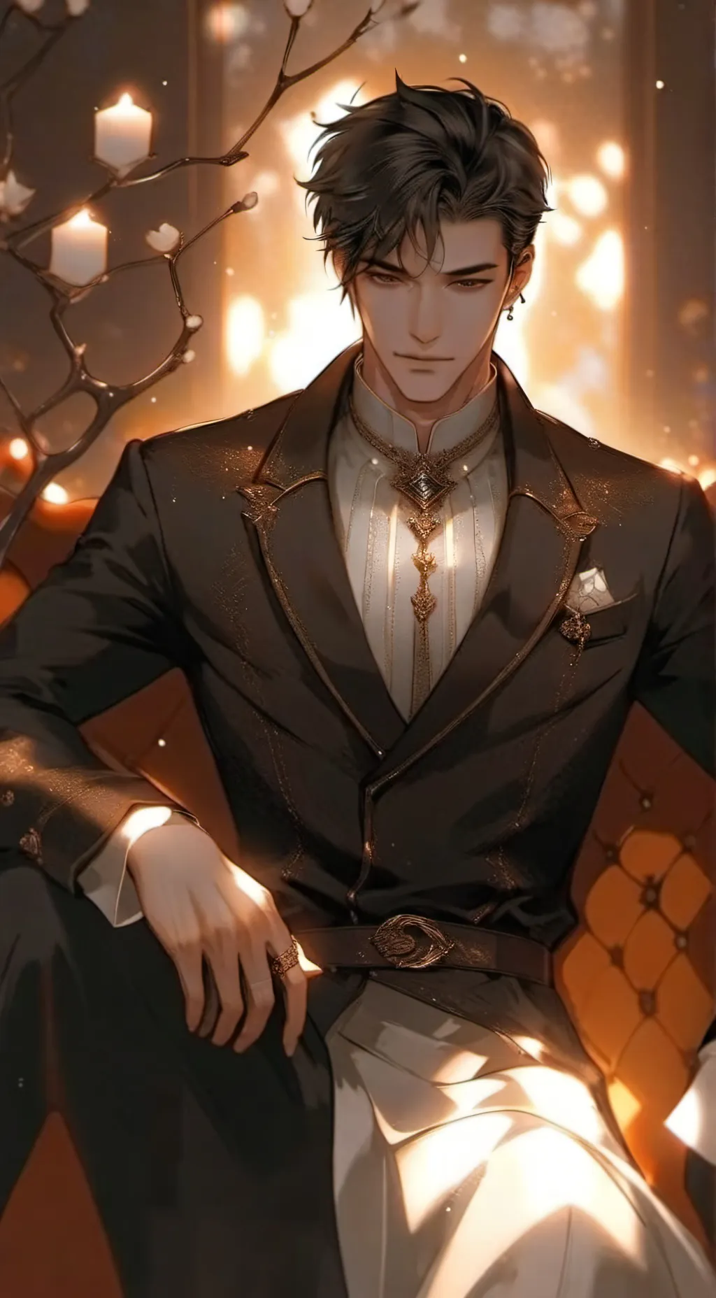 ai character: Léo  background