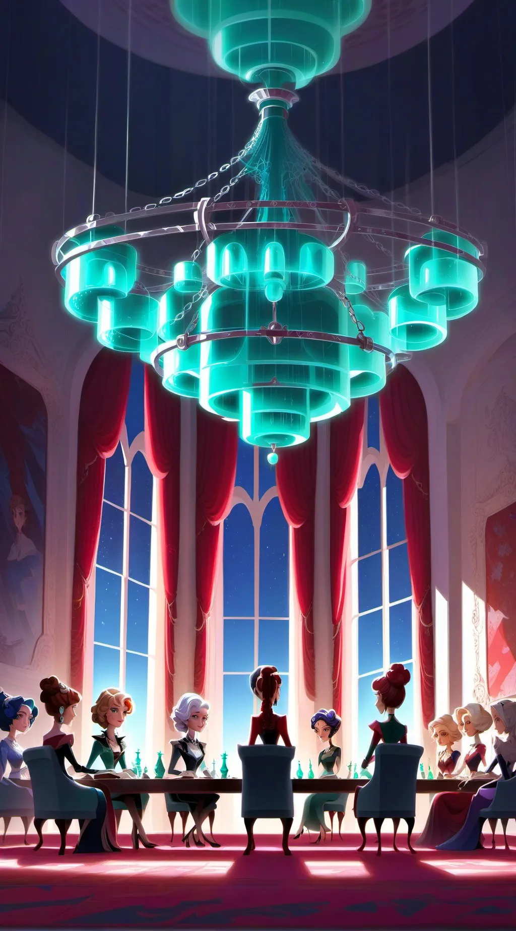 ai character: the females O5,s background