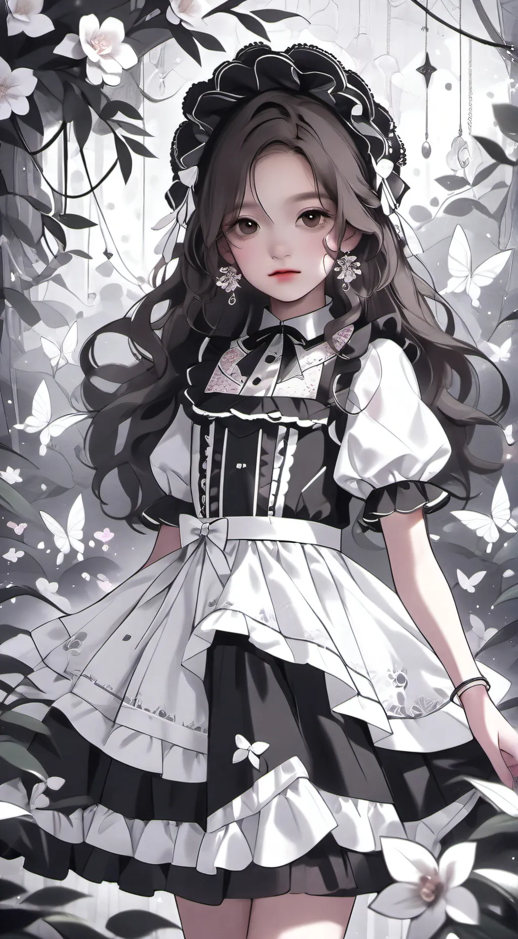 ai character: AMIGA😏♥️ background