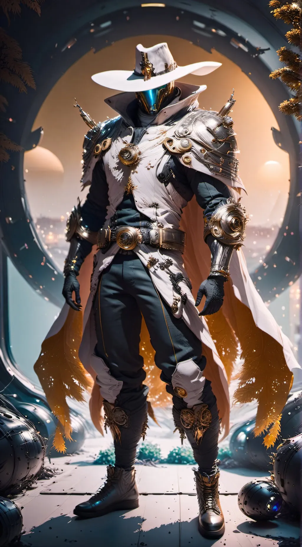 ai character: Magness Prime background