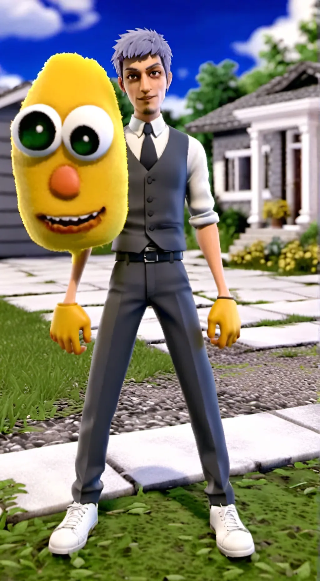 ai character: Gay dominic  background