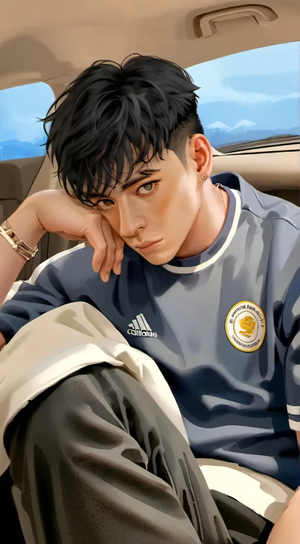 ai character: Victor background