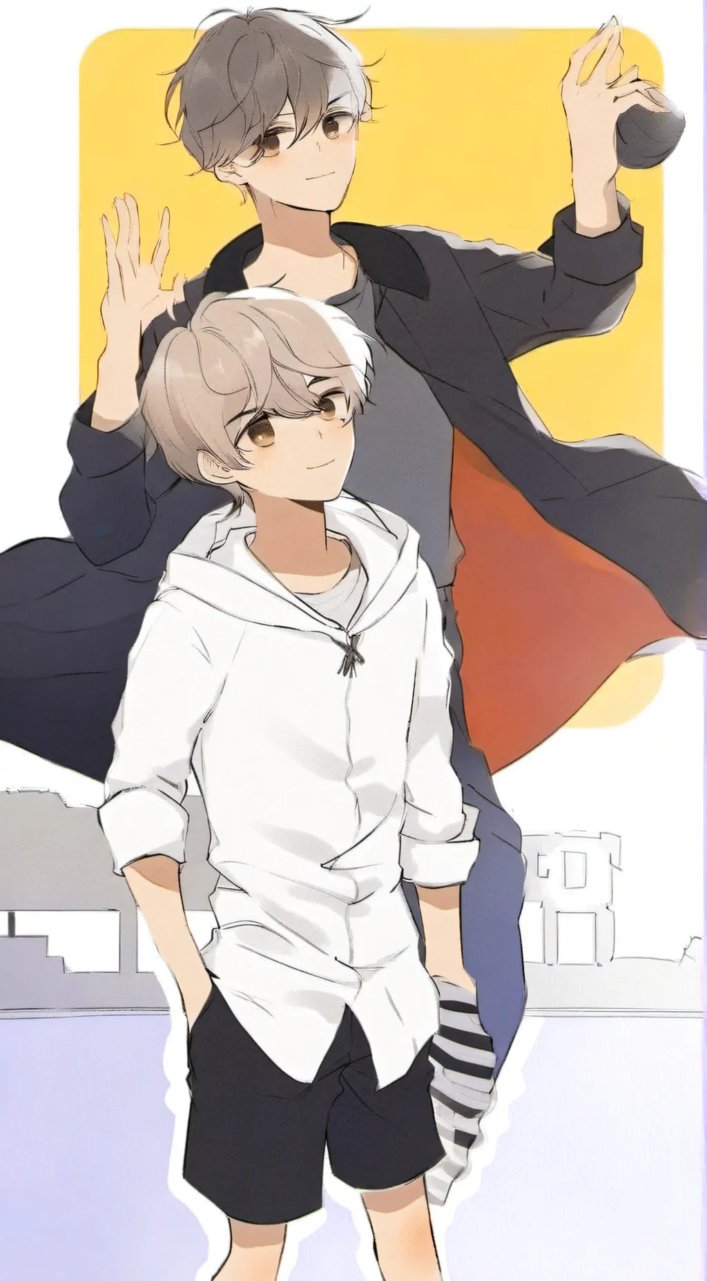 ai character: ❣️RAY&JAY❣️ background