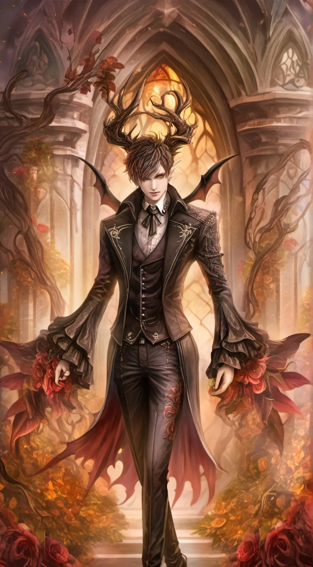 ai character: demônio  background