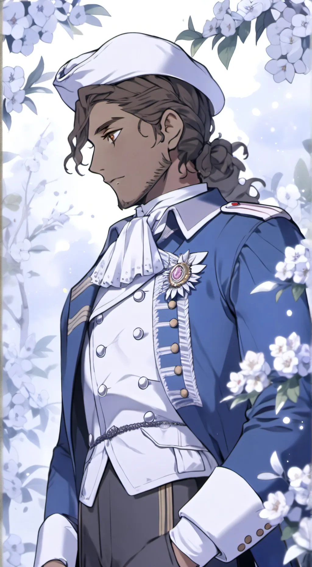 ai character: Lafayette  background