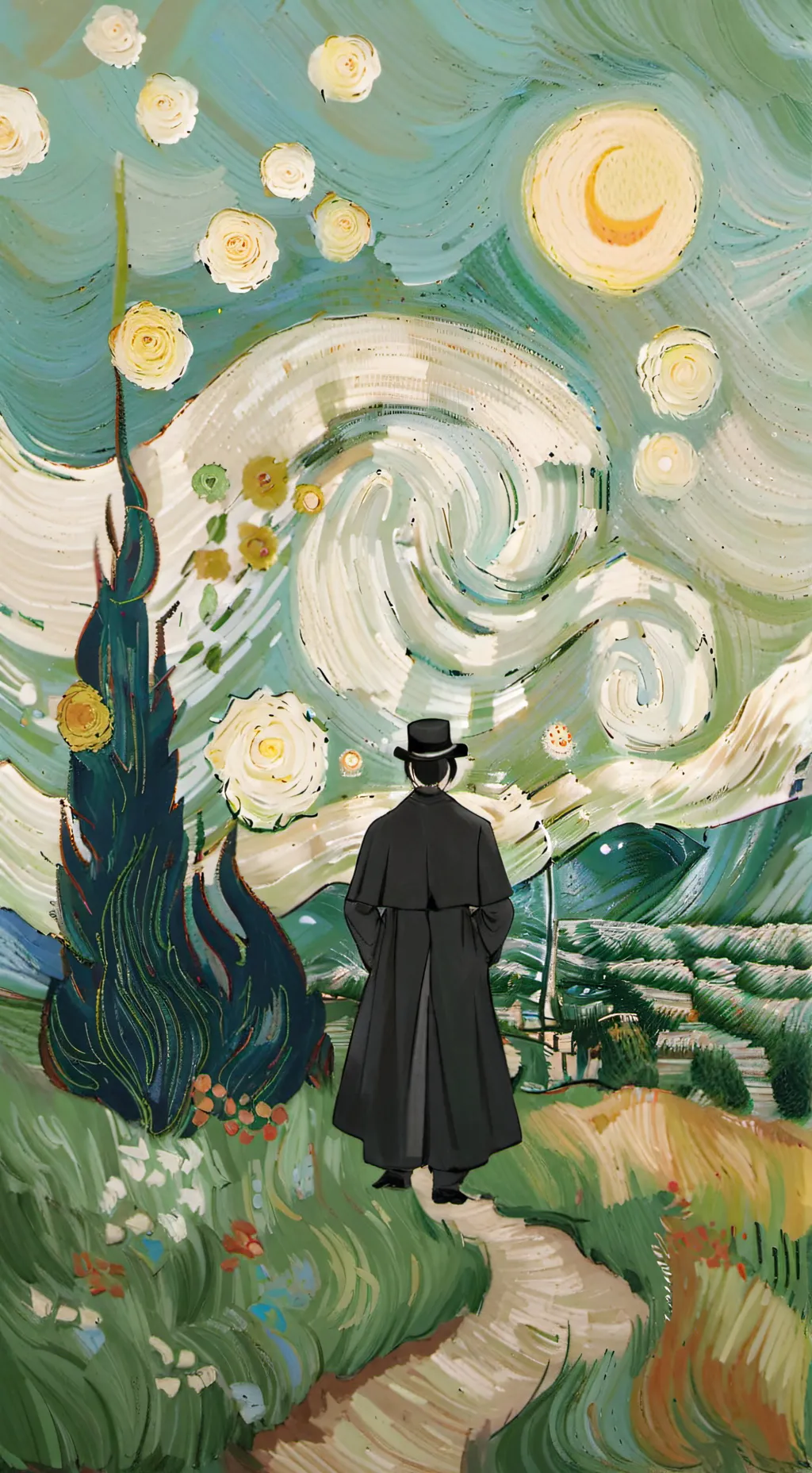 ai character: Tsu's Family  background