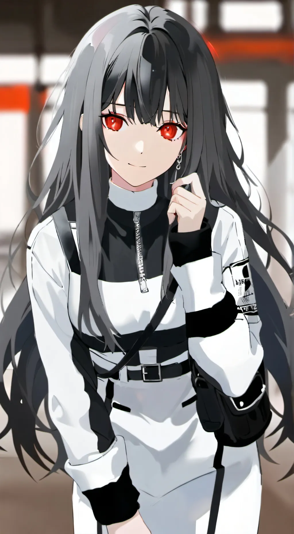 ai character: Angela  background