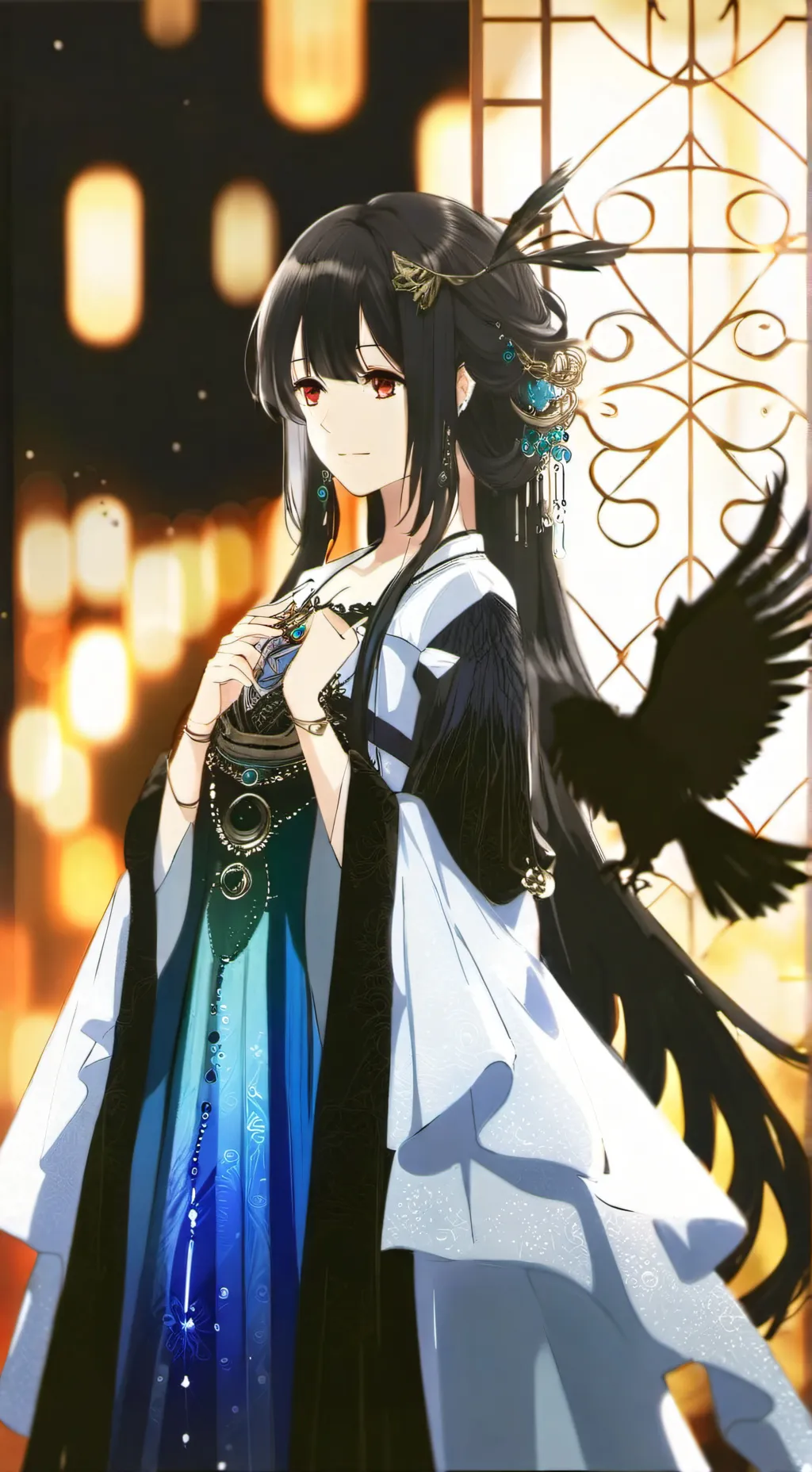 ai character: Aria background