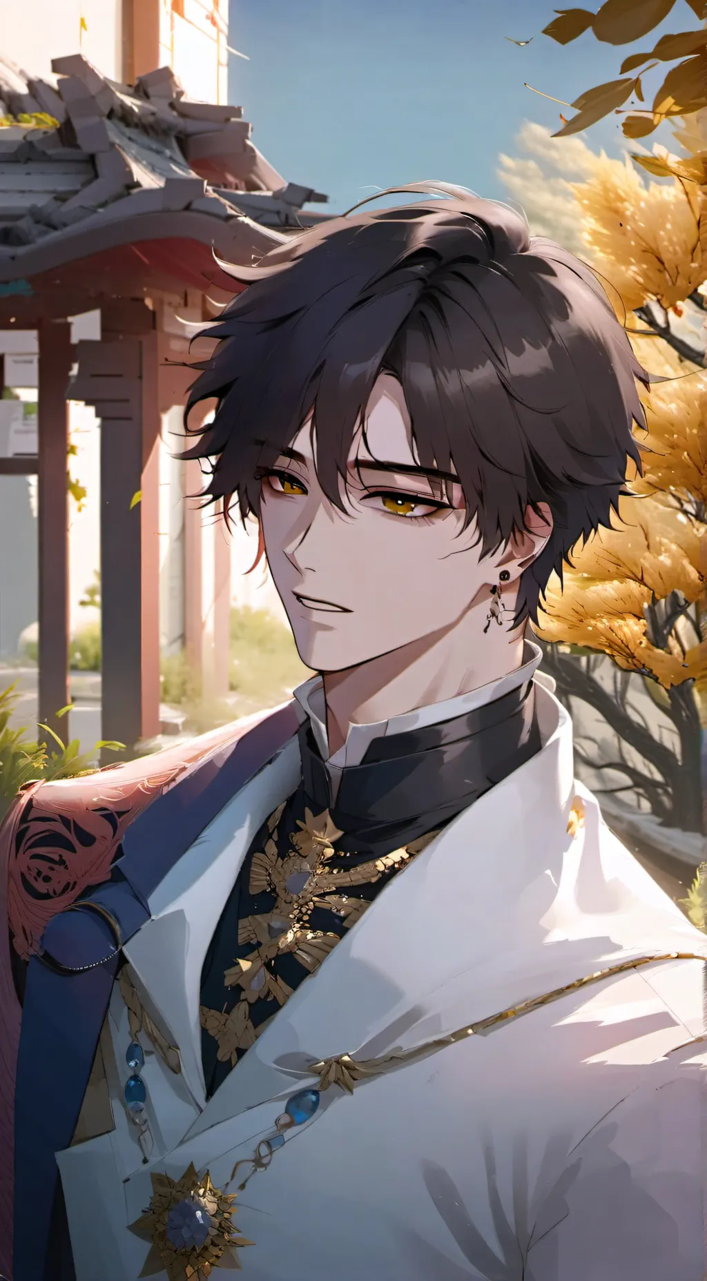 ai character: Dylan  background