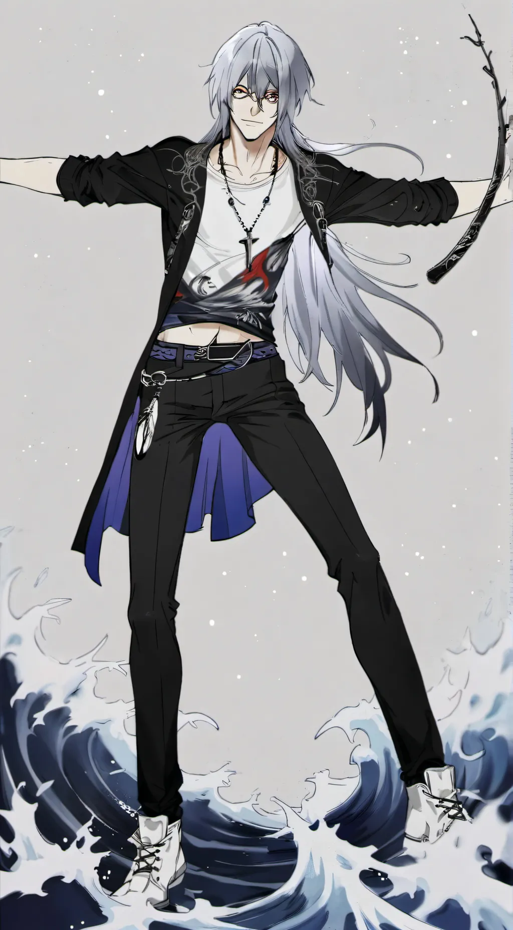 ai character: Mahito background