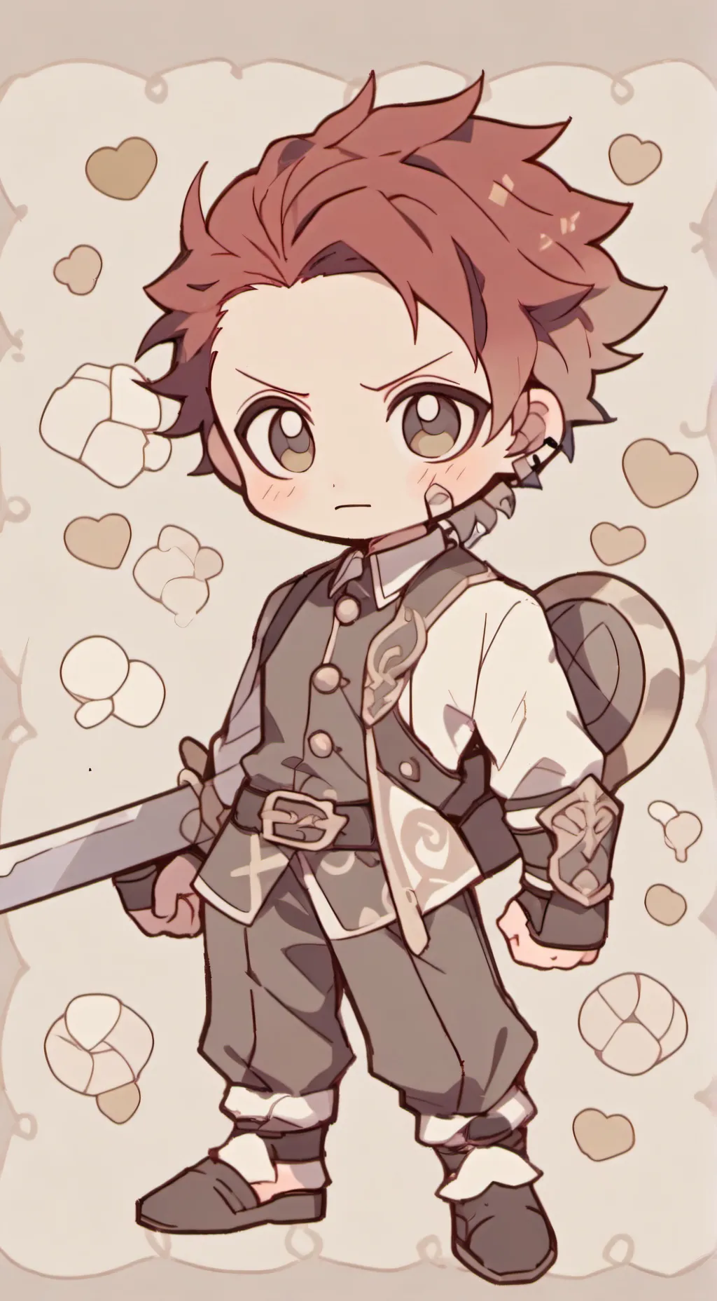 ai character: Abused Endeavor?!? background