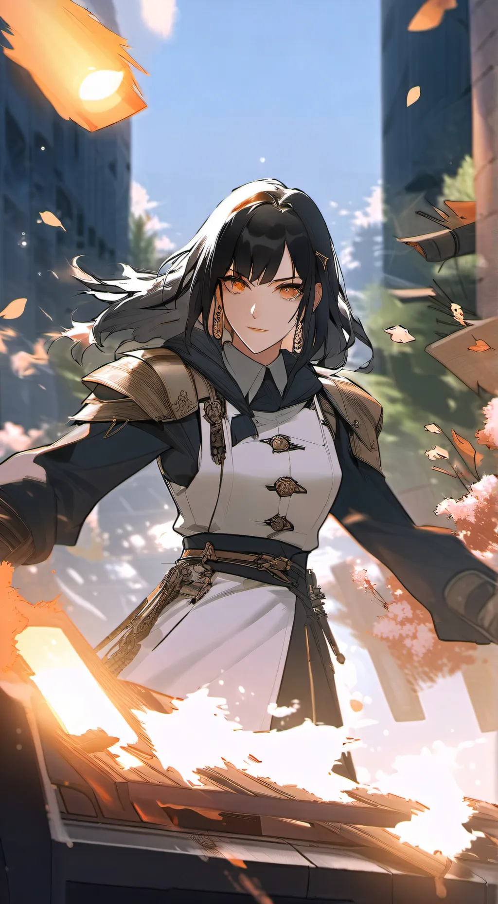 ai character: Ana  background