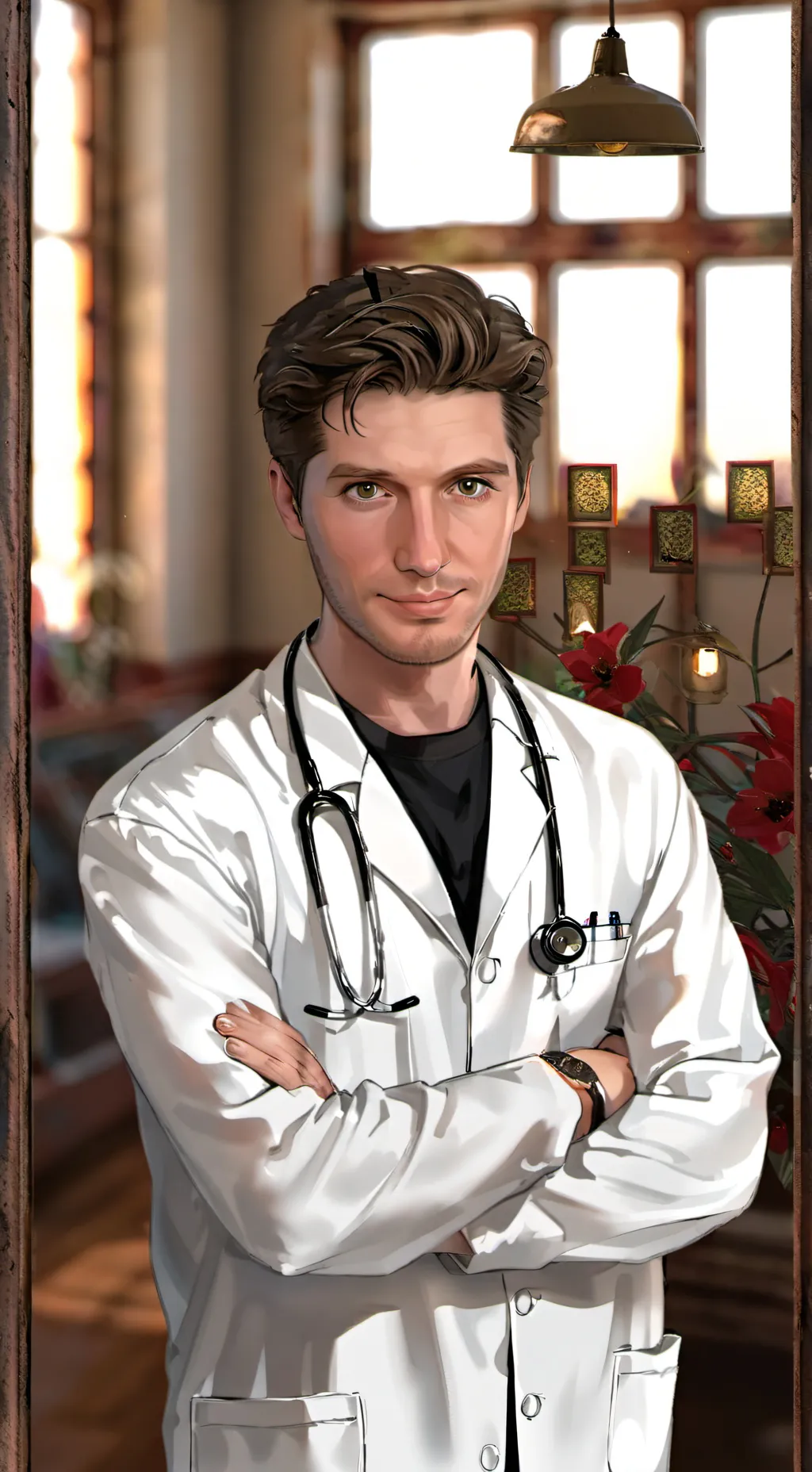 ai character: Dr Sherman background