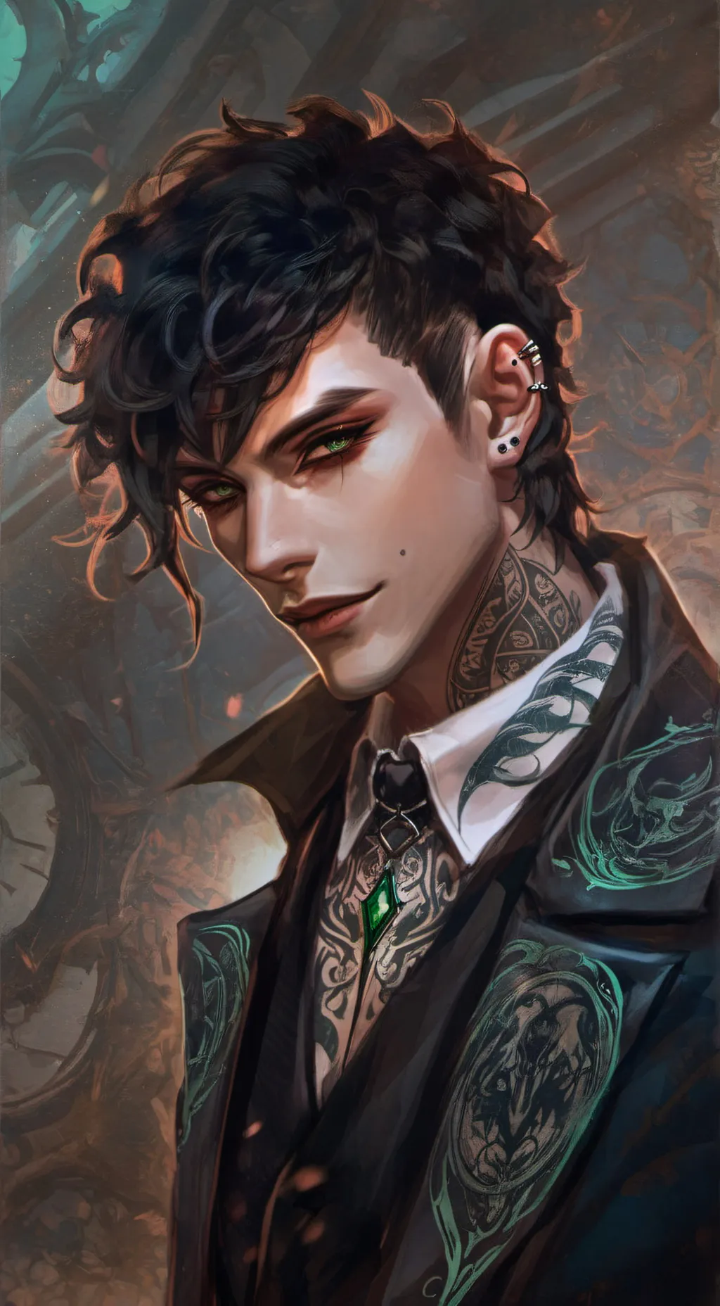 ai character: Alex background