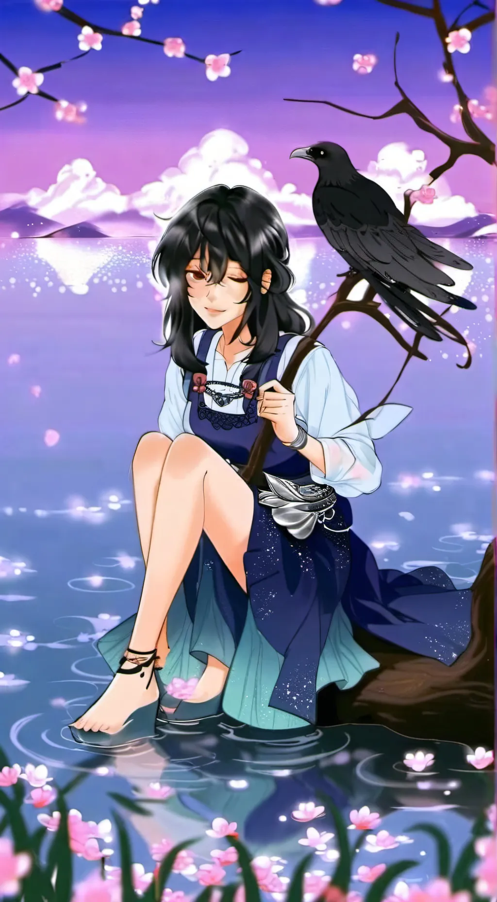 ai character: ○꧁Nabriela꧂○ background