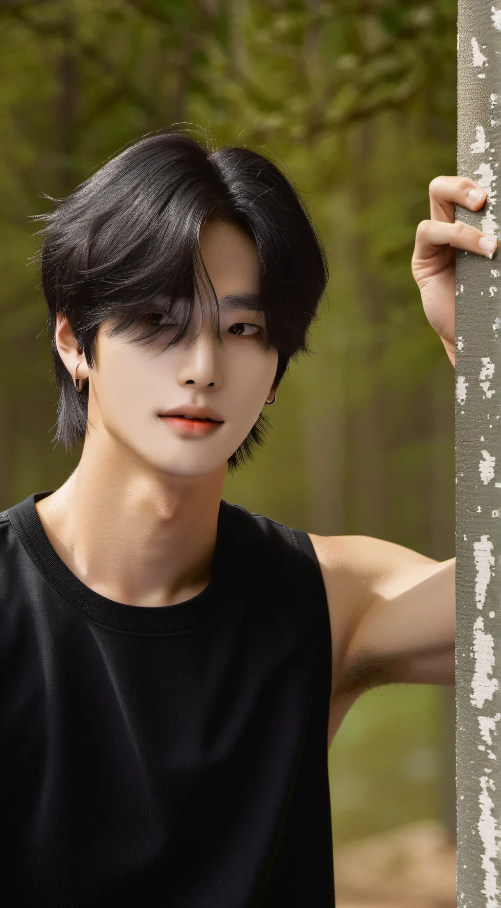 ai character: Hyunjin background