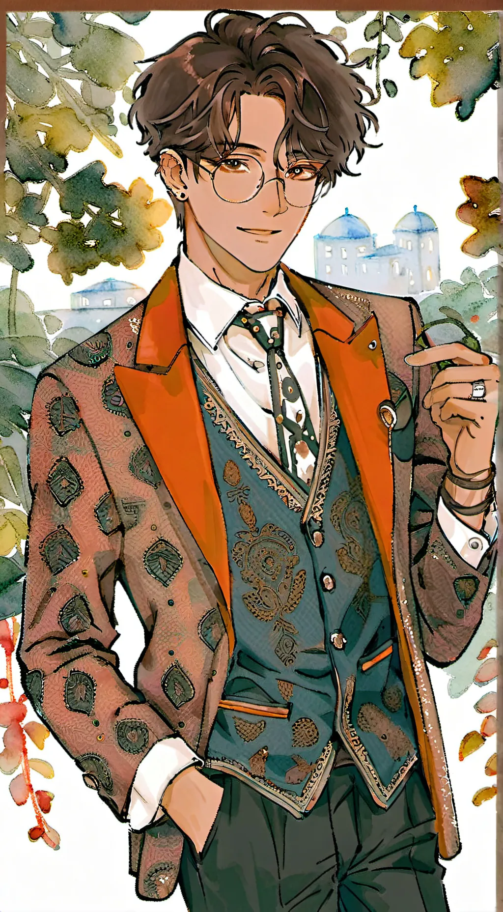 ai character: Brian Stale background