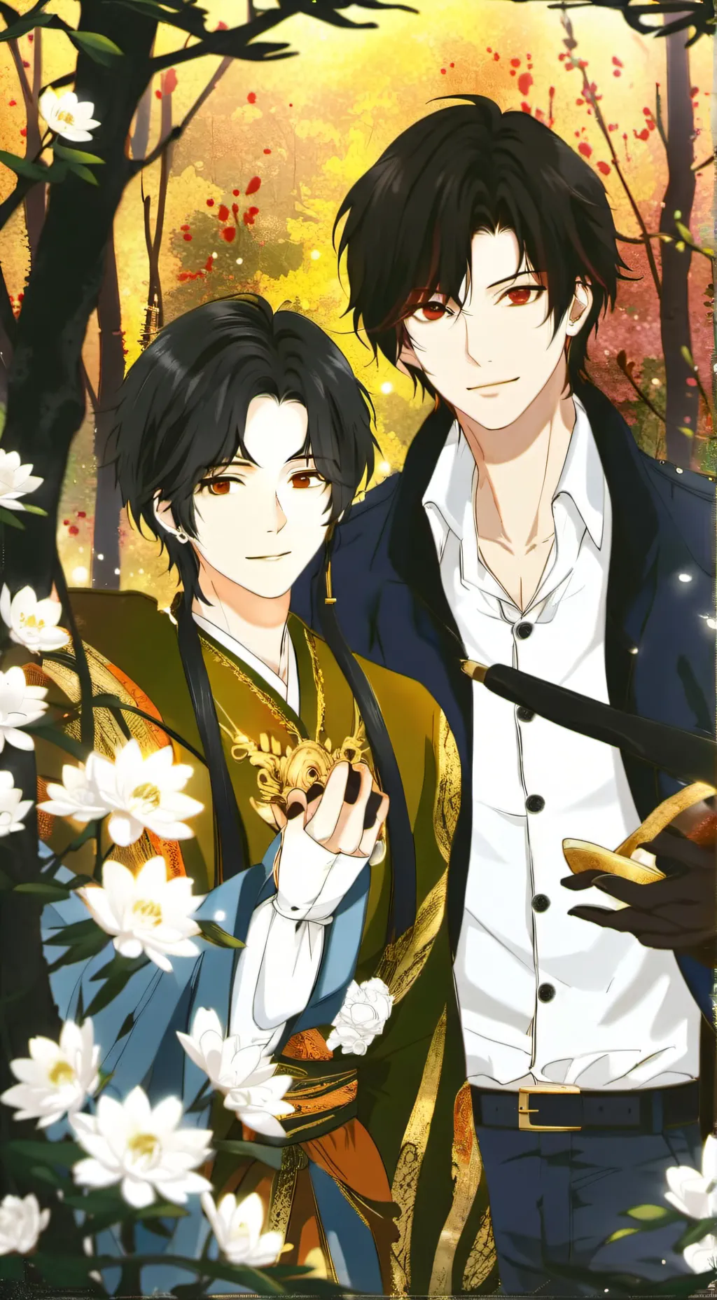 ai character: Sxream background