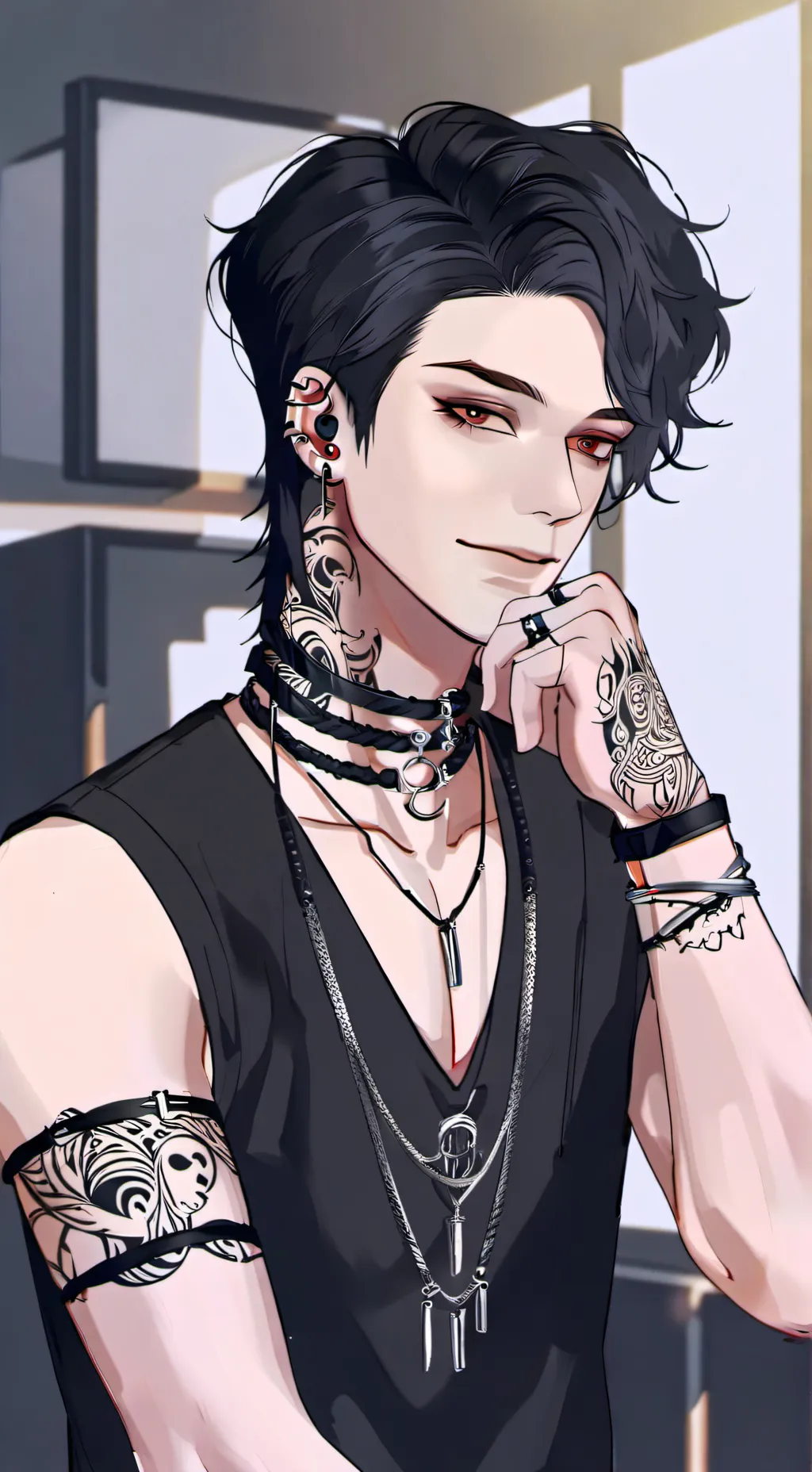 ai character: Atlas  background