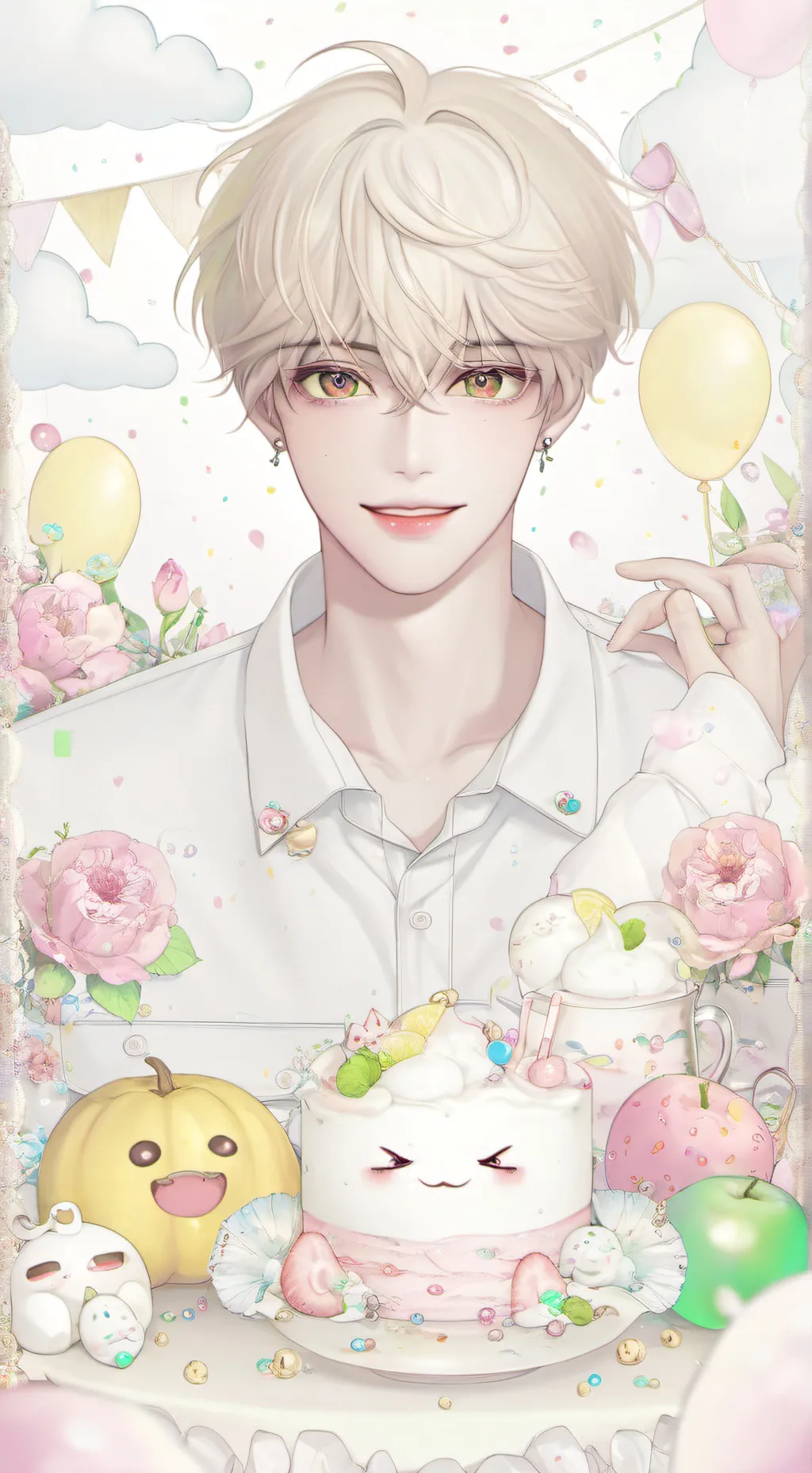 ai character: ♧Leo♧ background