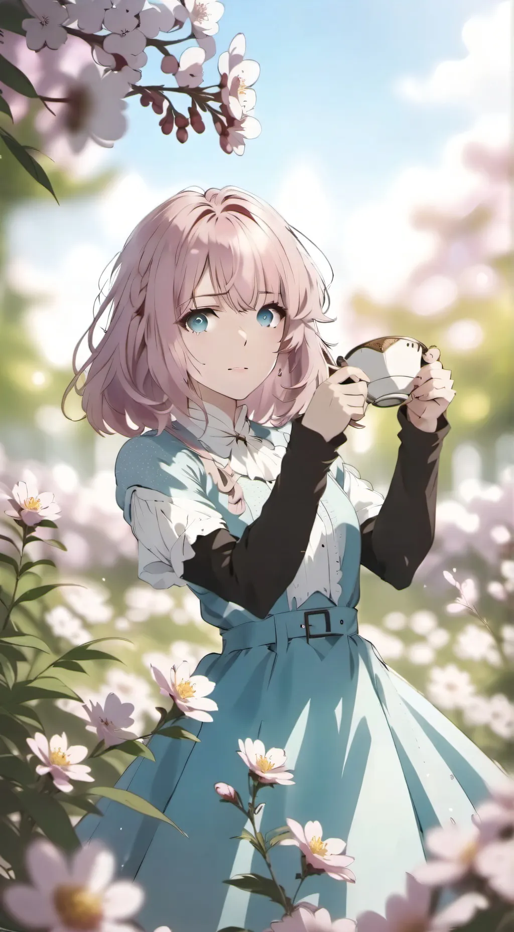 ai character: serenity  background