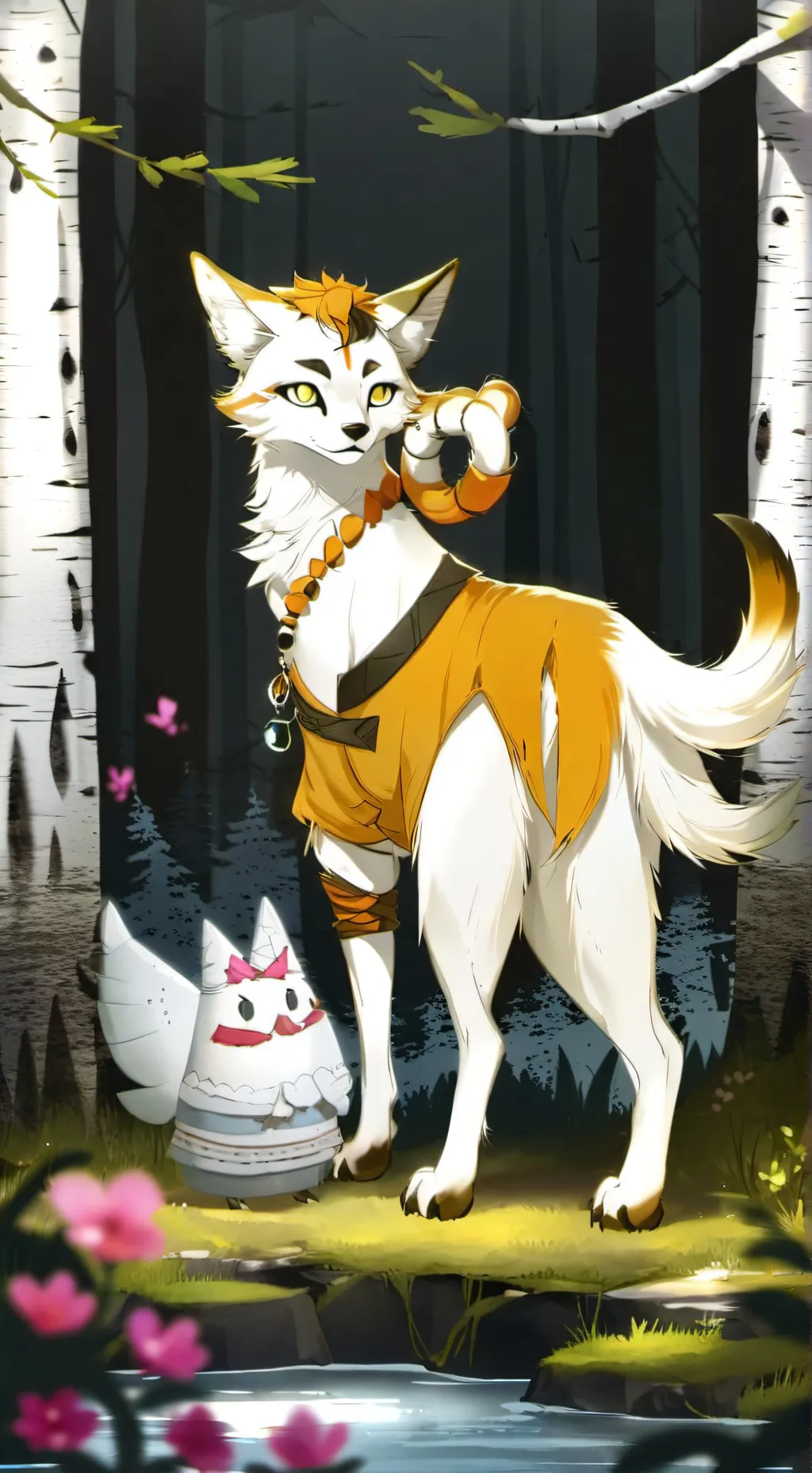 ai character: Scraps background