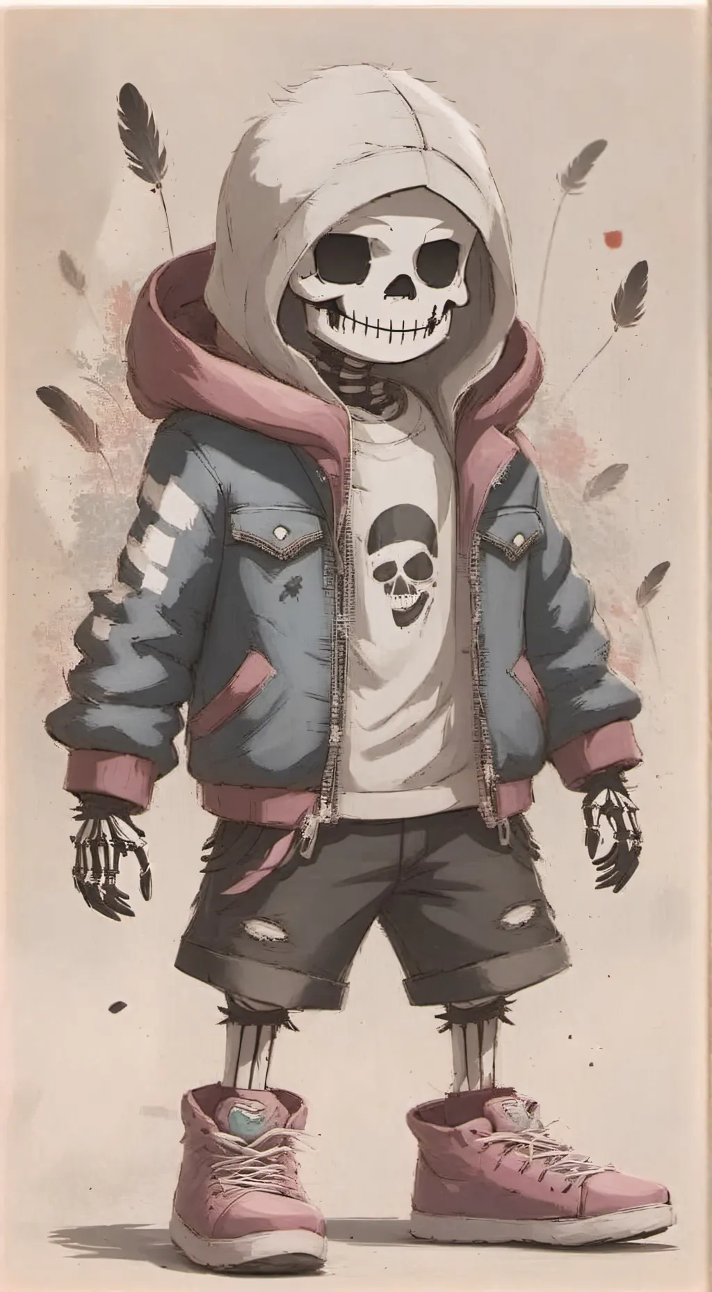 ai character: make me say no background