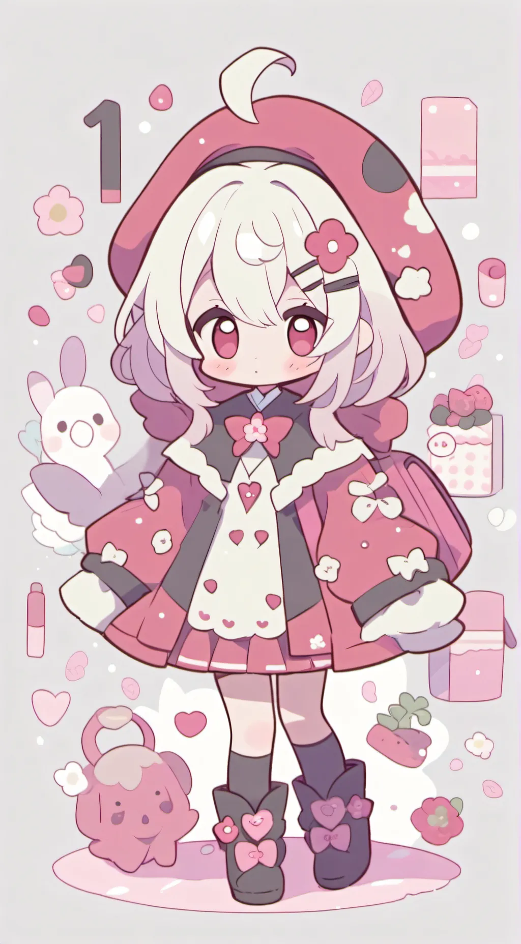 ai character: bebé de gusgus 😍 background