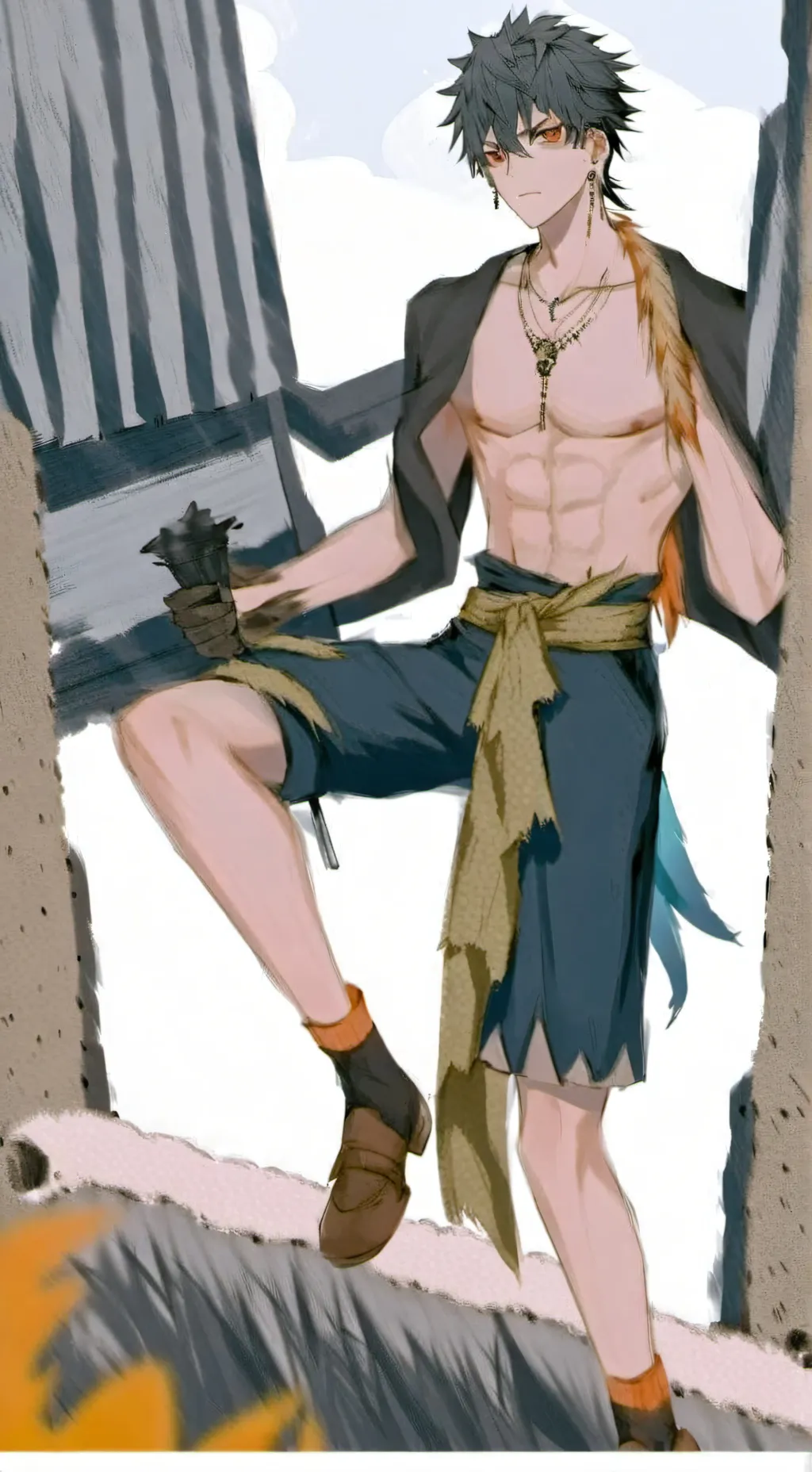 ai character: krisee Wolfe  background