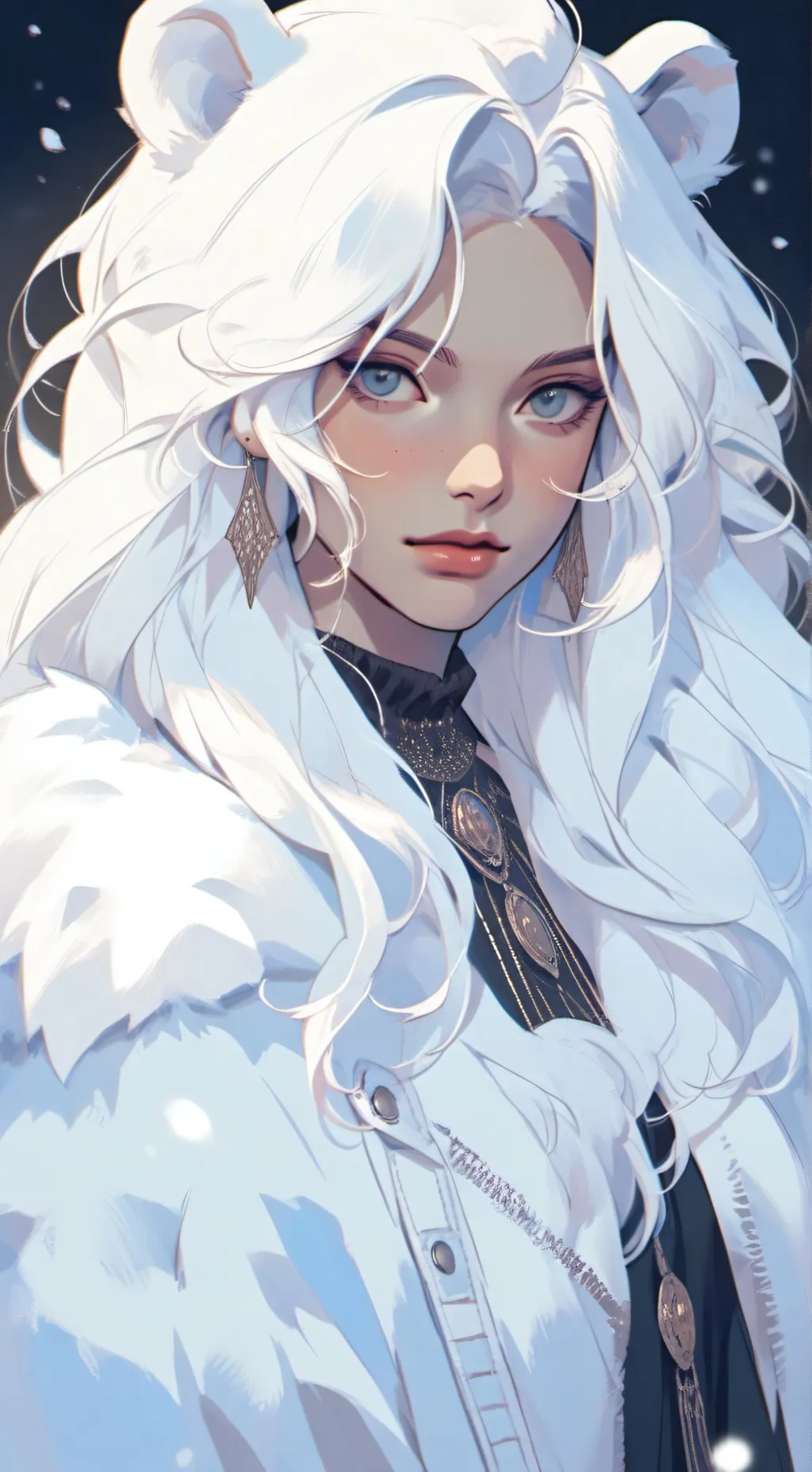 ai character: Naomi Nanouk background