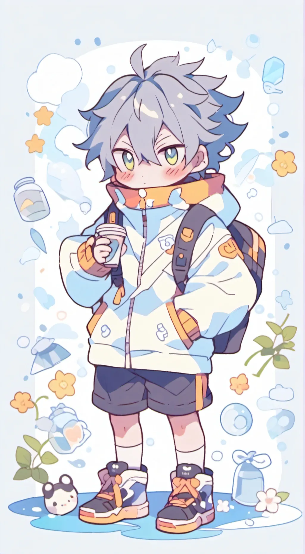 ai character: Mha background