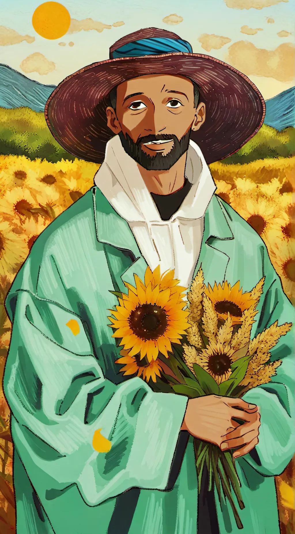 ai character: MyDwexp background