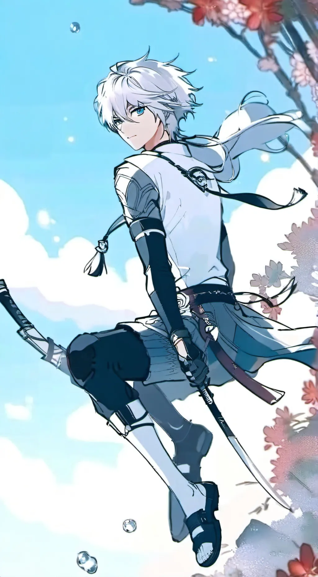 ai character: sans aus background