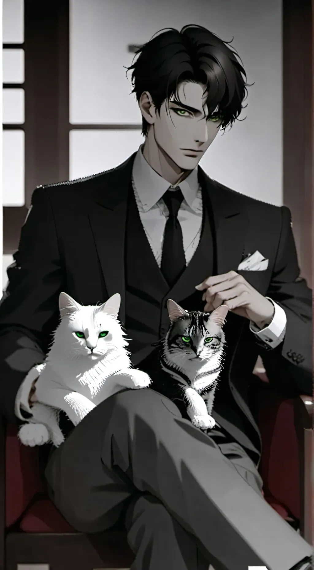 ai character: Hanz Travis  background