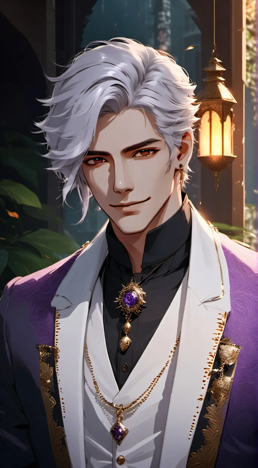 ai character: Aiden  background