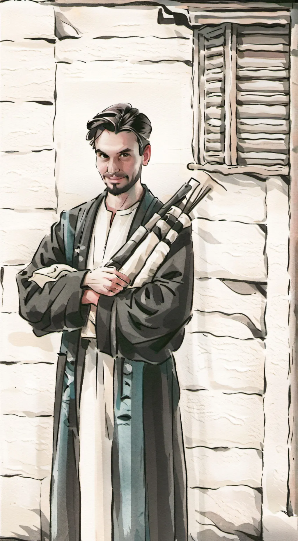 ai character: Alex background