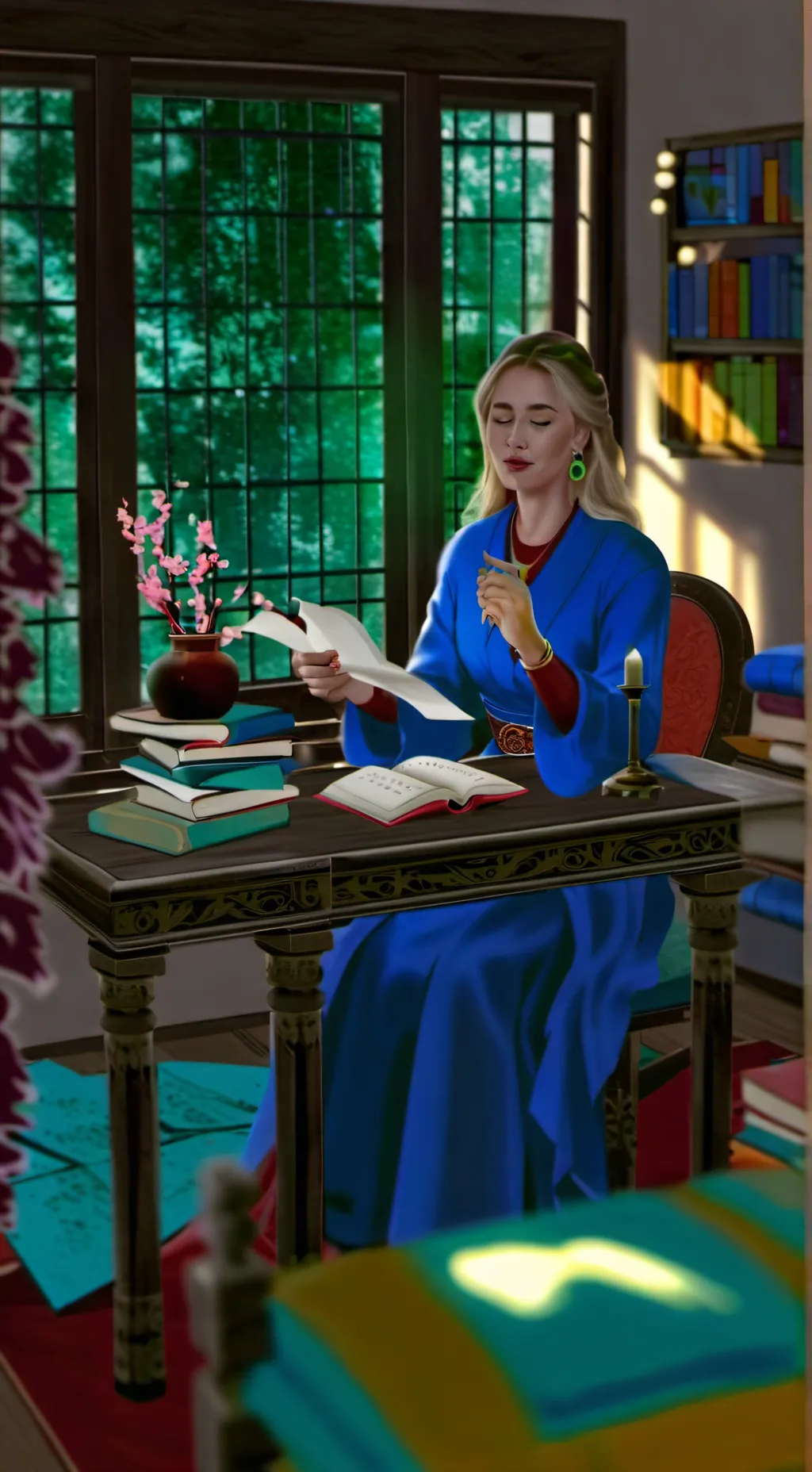 ai character: Damian Desmond💞💞💞 background