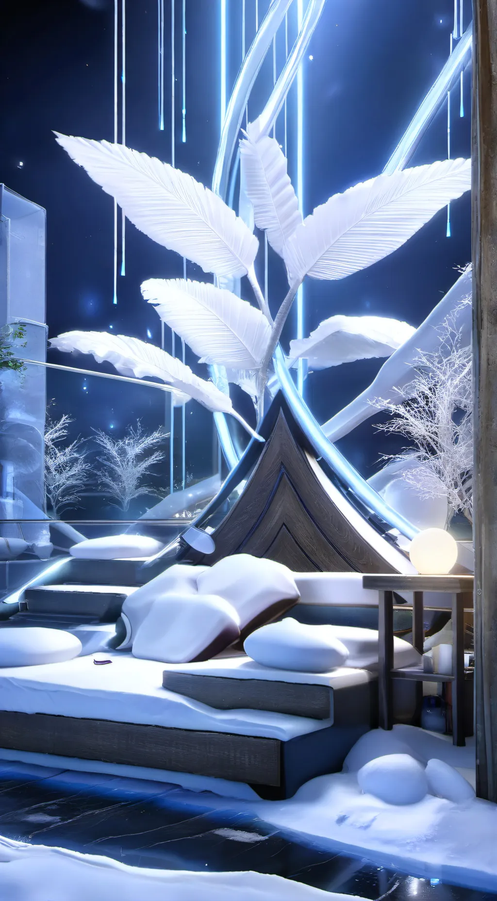 ai character: Un oren supuesto background