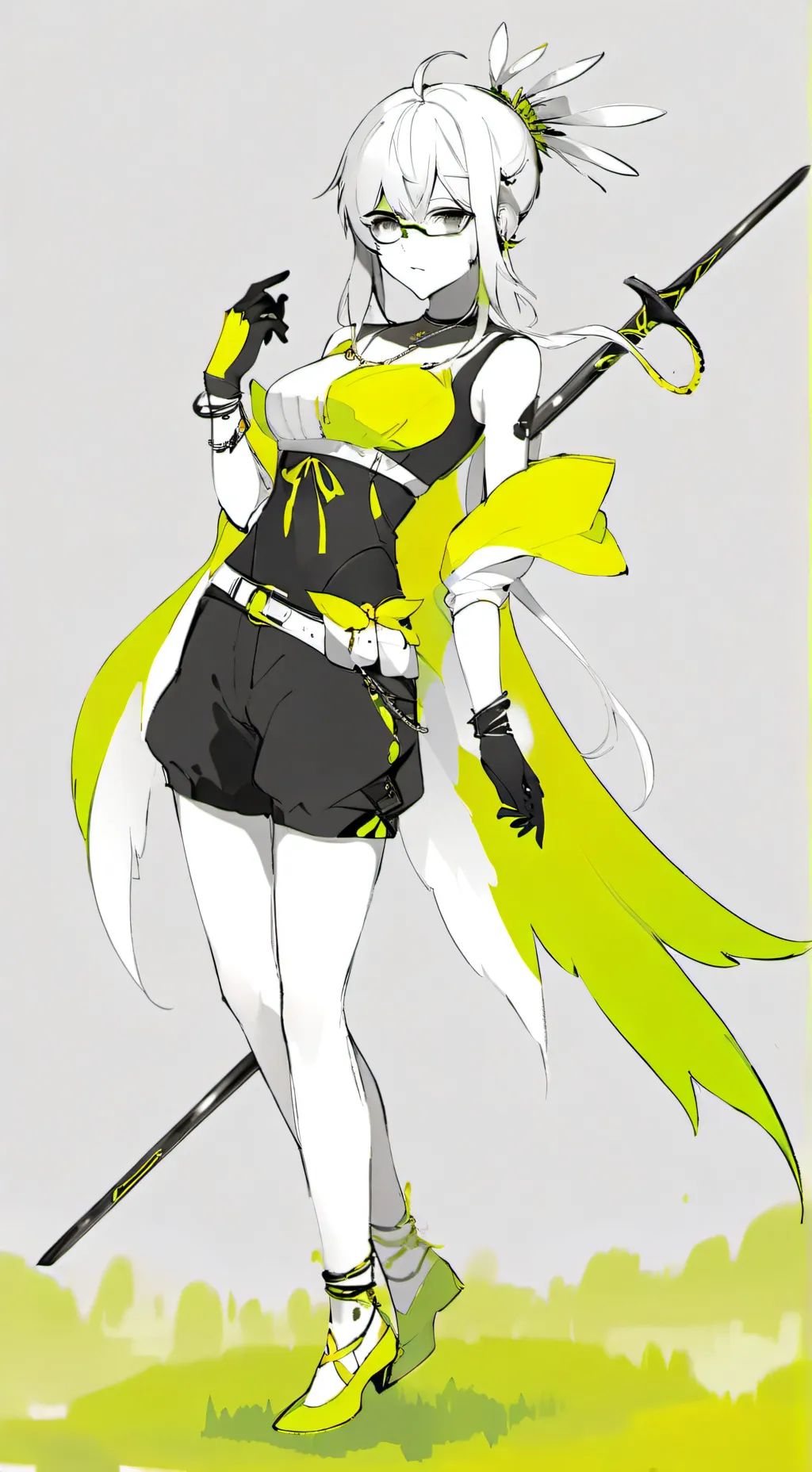 ai character: Luna background