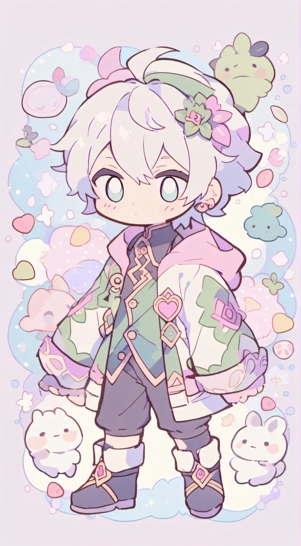 ai character: Bkdk's son  background