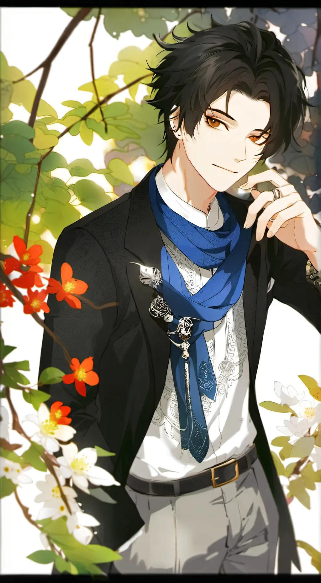 ai character: Hekari background