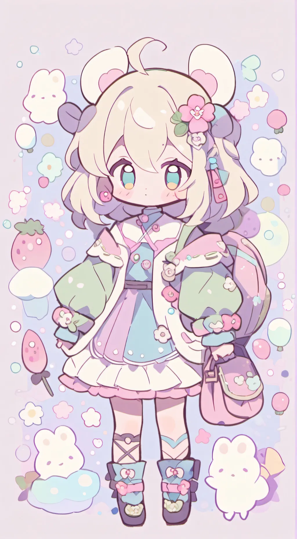 ai character: Stary kids background