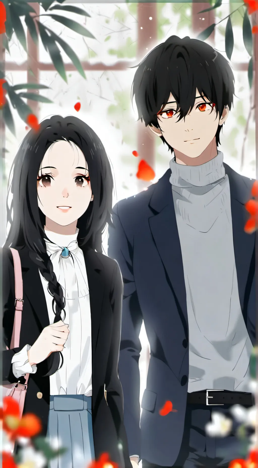 ai character: Bruco e Frolla background