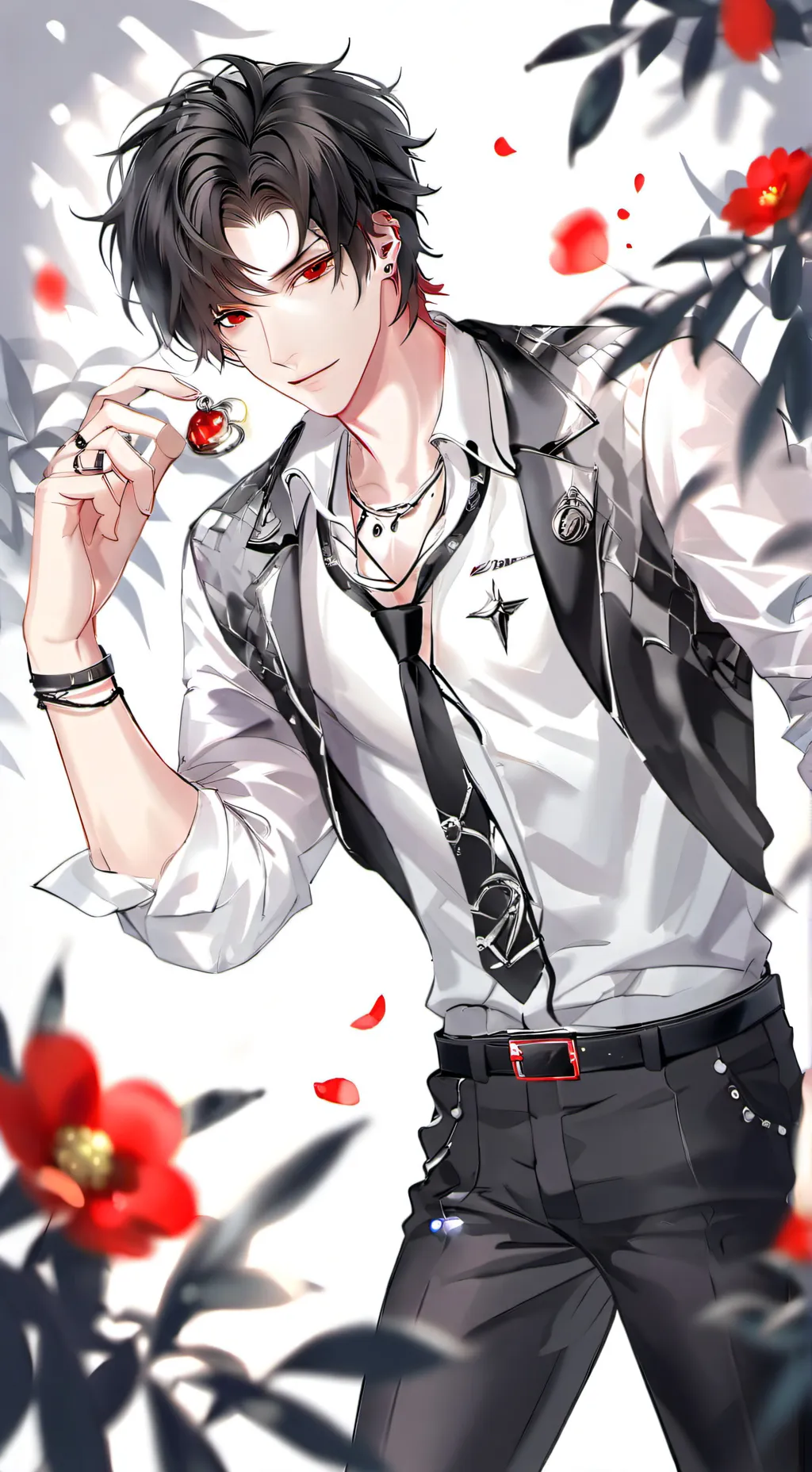 ai character: gojo background