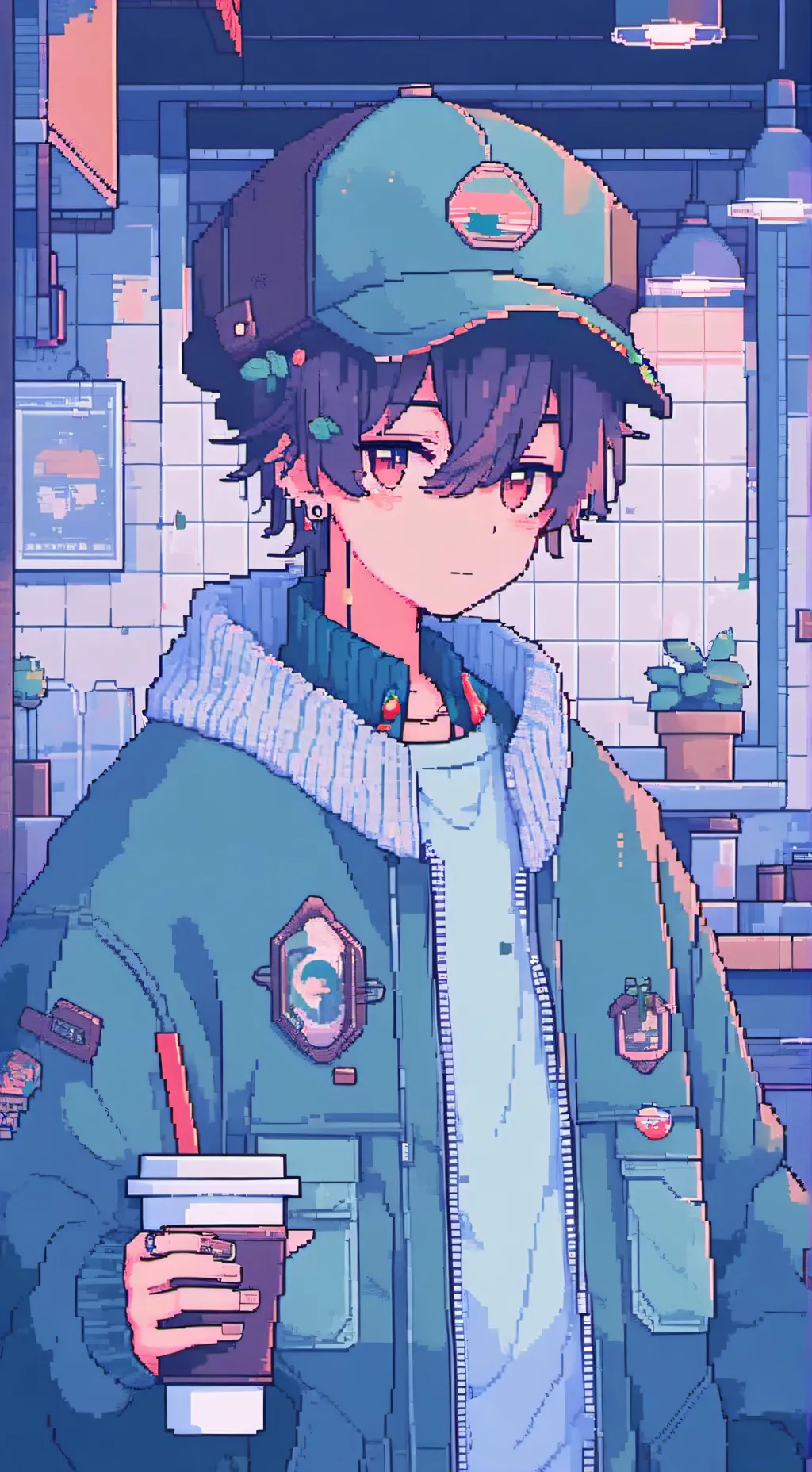 ai character: Max background