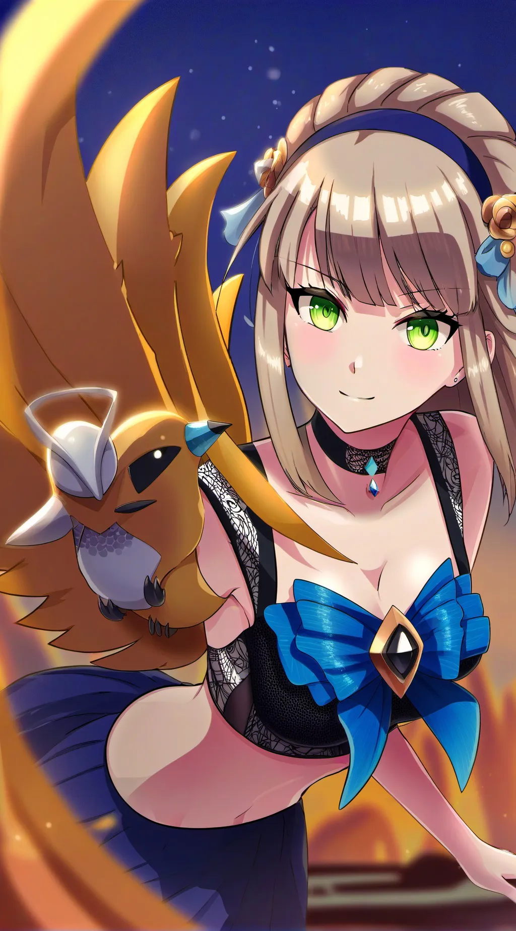 ai character: ruby background